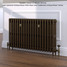 CI-SH645-20-MET-BRONZE-LS01 - Shelbourne 3 Column Victorian Cast Iron Radiator H645mm x W1786mm CI-SH645-20-MET-BRONZE-LS01 - Shelbourne 3 Column Victorian Cast Iron Radiator H645mm x W1786mm